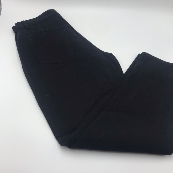 BRAM’S PARIS| Mom Jean in Blk (Workwear jean) NWT - Picture 13 of 13